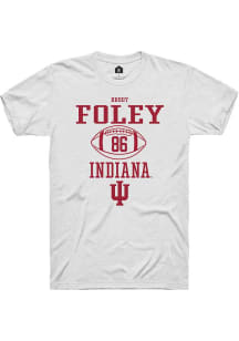 Brody Foley  Indiana Hoosiers White Rally NIL Sport Icon Short Sleeve T Shirt