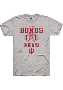 Bryson Bonds Ash Indiana Hoosiers NIL Sport Icon Short Sleeve T Shirt