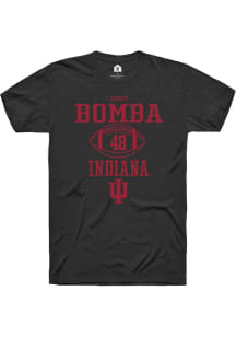 James Bomba Black Indiana Hoosiers NIL Sport Icon Short Sleeve T Shirt