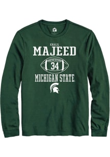 Khalil Majeed Rally Mens Green Michigan State Spartans NIL Sport Icon Tee