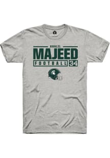 Khalil Majeed Ash Michigan State Spartans NIL Stacked Box Short Sleeve T Shirt