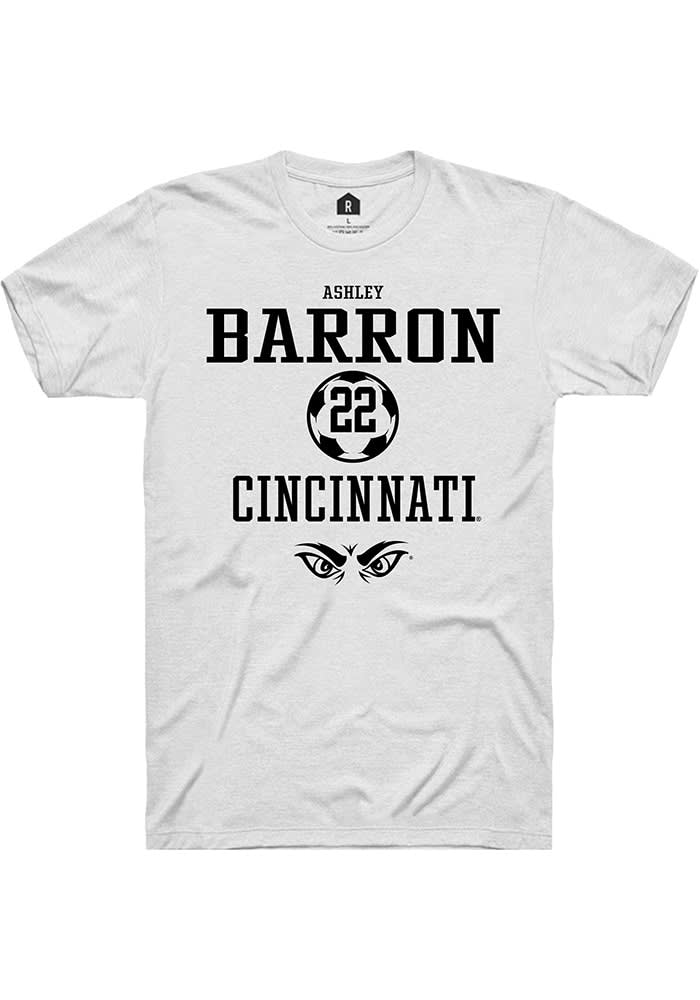 Ashley Barron Cincinnati Bearcats NIL Sport Icon Short Sleeve T Shirt