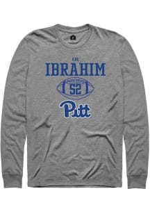 Abe Ibrahim Rally Mens Graphite Pitt Panthers NIL Sport Icon Tee