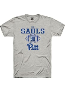 Ben Sauls Ash Pitt Panthers NIL Sport Icon Short Sleeve T Shirt