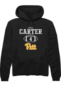 Daniel Carter  Rally Pitt Panthers Mens Black NIL Sport Icon Long Sleeve Hoodie