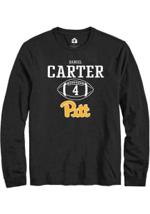 Daniel Carter  Pitt Panthers Black Rally NIL Sport Icon Long Sleeve T Shirt