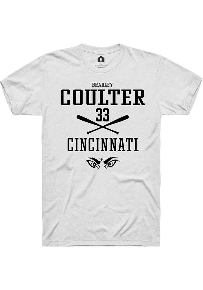 Bradley Coulter Cincinnati Bearcats Rally NIL Sport Icon Short Sleeve T Shirt