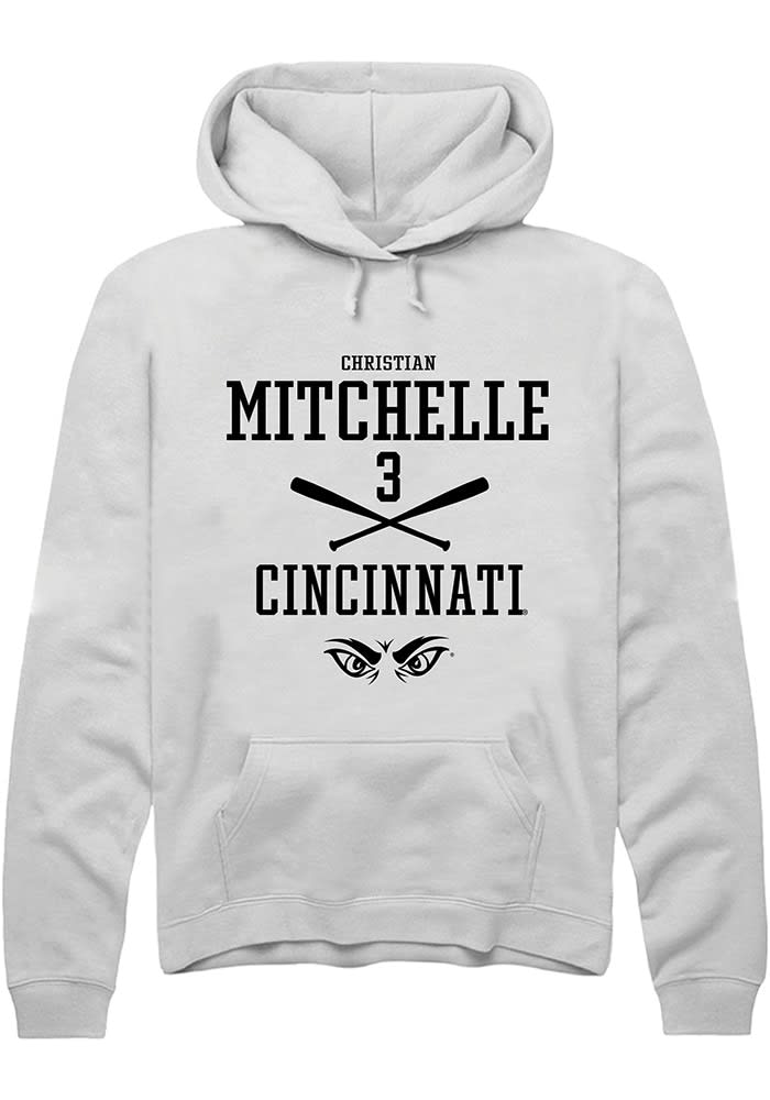 Christian Mitchelle Rally Cincinnati Bearcats Mens NIL Sport Icon Long Sleeve Hoodie