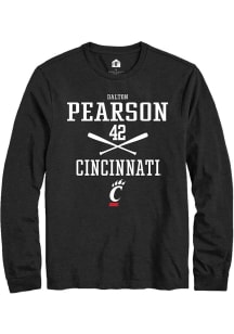 Dalton Pearson  Cincinnati Bearcats Black Rally NIL Sport Icon Long Sleeve T Shirt