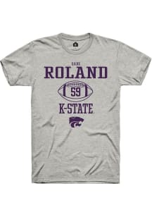 Gabriel Roland Ash K-State Wildcats NIL Sport Icon Short Sleeve T Shirt