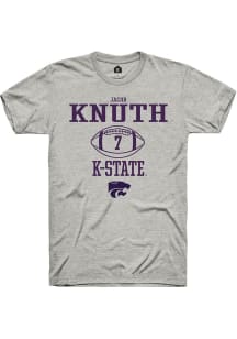 Jacob Knuth Ash K-State Wildcats NIL Sport Icon Short Sleeve T Shirt