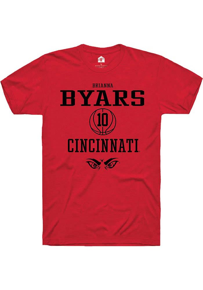 Brianna Byars Cincinnati Bearcats Rally NIL Sport Icon Short Sleeve T Shirt