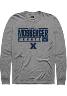 Pascal Mosberger  Xavier Musketeers Graphite Rally NIL Stacked Box Long Sleeve T Shirt