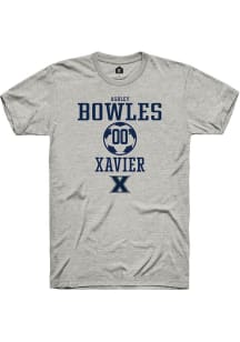 Ashley Bowles  Xavier Musketeers Ash Rally NIL Sport Icon Short Sleeve T Shirt