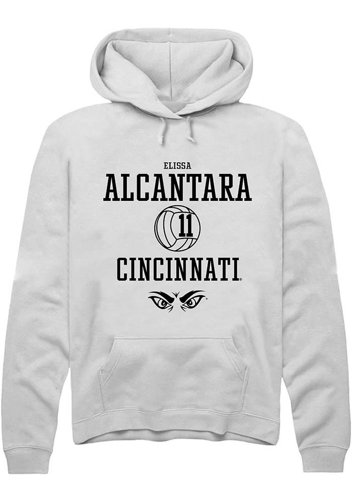 Elissa Alcantara Rally Cincinnati Bearcats Mens NIL Sport Icon Long Sleeve Hoodie