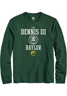 RayJ Dennis  Baylor Bears Green Rally NIL Sport Icon Short Sleeve T Shirt