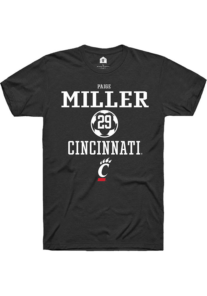 Paige Miller Cincinnati Bearcats Rally NIL Sport Icon Short Sleeve T Shirt