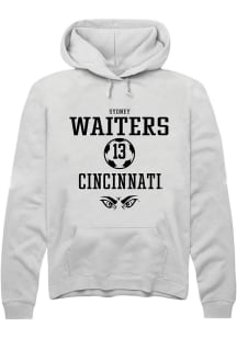 Sydney Waiters Rally Mens White Cincinnati Bearcats NIL Sport Icon Hooded Sweatshirt