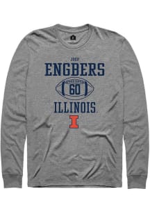 Joep Engbers Rally Mens Graphite Illinois Fighting Illini NIL Sport Icon Tee