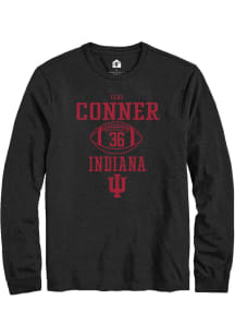 Clay Conner Rally Mens Black Indiana Hoosiers NIL Sport Icon Tee