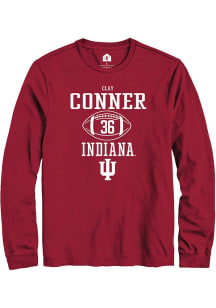 Clay Conner Rally Mens Red Indiana Hoosiers NIL Sport Icon Tee