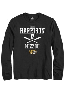 Cierra Harrison  Missouri Tigers Black Rally NIL Sport Icon Long Sleeve T Shirt