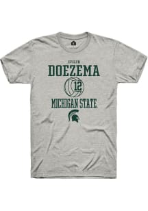 Evelyn Doezema Ash Michigan State Spartans NIL Sport Icon Short Sleeve T Shirt