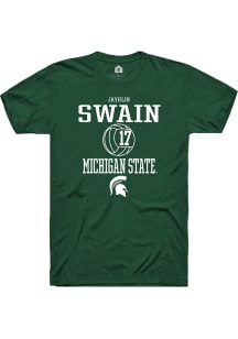 Jayhlin Swain Green Michigan State Spartans NIL Sport Icon Short Sleeve T Shirt