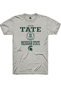 Jocelyn Tate Ash Michigan State Spartans NIL Sport Icon Short Sleeve T Shirt