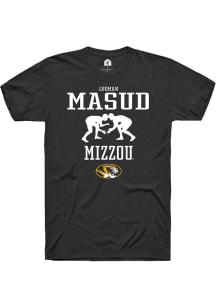 Luqman Masud  Missouri Tigers Black Rally NIL Sport Icon Short Sleeve T Shirt
