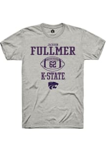 Jackson Fullmer Ash K-State Wildcats NIL Sport Icon Short Sleeve T Shirt