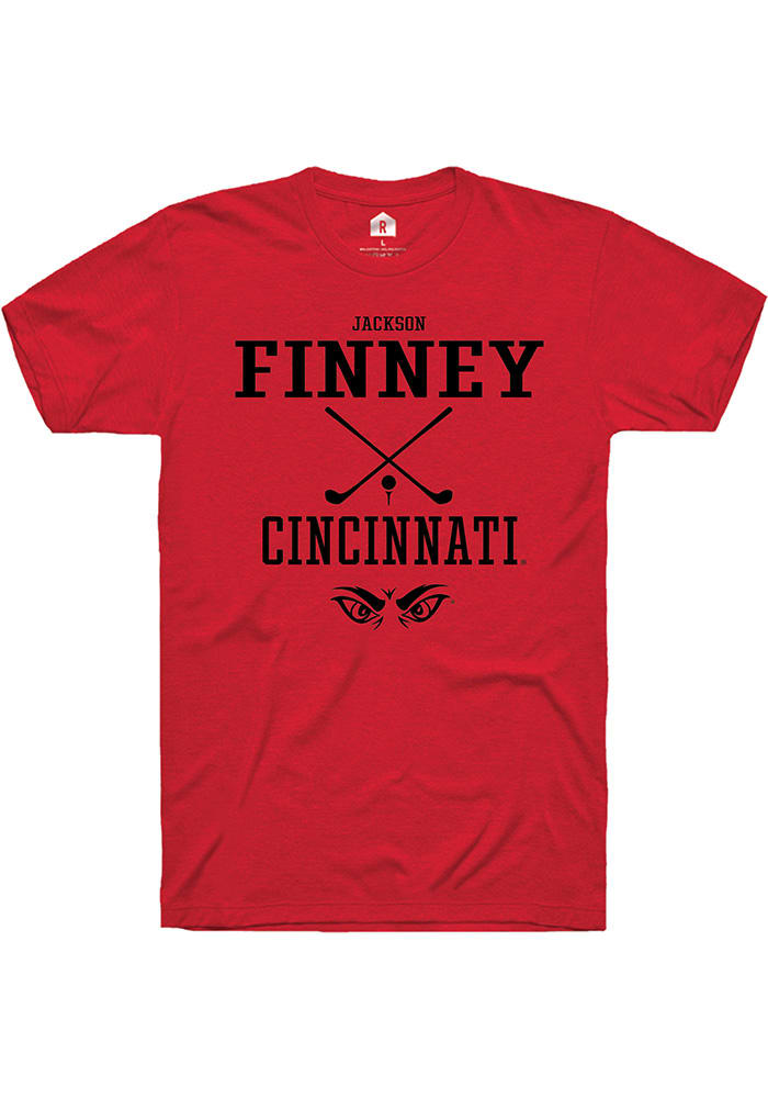 Rally Cincinnati Bearcats Red NIL Sport Icon Short Sleeve T Shirt