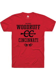 Rachael Woodruff  Cincinnati Bearcats Red Rally NIL Sport Icon Short Sleeve T Shirt