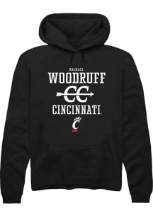 Rachael Woodruff  Rally Cincinnati Bearcats Mens Black NIL Sport Icon Long Sleeve Hoodie