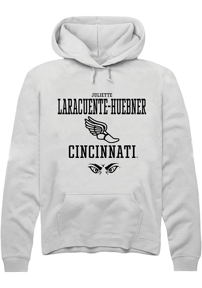 Juliette Laracuente-Huebner Rally Cincinnati Bearcats Mens NIL Sport Icon Long Sleeve Hoodi