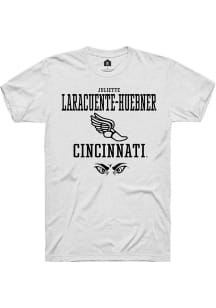 Juliette Laracuente-Huebner White Cincinnati Bearcats NIL Sport Icon Short Sleeve T Shirt