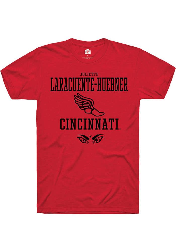 Juliette Laracuente-Huebner Cincinnati Bearcats Rally NIL Sport Icon Short Sleeve T Shirt