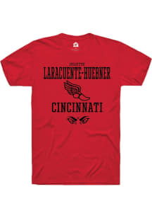 Juliette Laracuente-Huebner Red Cincinnati Bearcats NIL Sport Icon Short Sleeve T Shirt