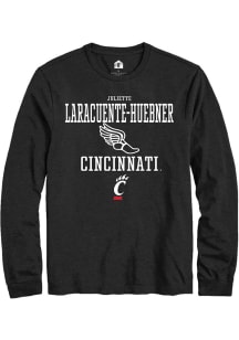 Juliette Laracuente-Huebner Rally Mens Black Cincinnati Bearcats NIL Sport Icon Tee