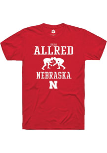 Silas Allred Red Nebraska Cornhuskers NIL Sport Icon Short Sleeve T Shirt