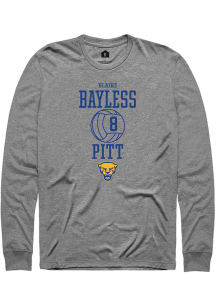 Blaire Bayless Rally Mens Graphite Pitt Panthers NIL Sport Icon Tee