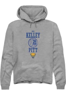 Bre Kelley Rally Mens Graphite Pitt Panthers NIL Sport Icon Hooded Sweatshirt