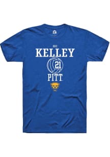 Bre Kelley Blue Pitt Panthers NIL Sport Icon Short Sleeve T Shirt