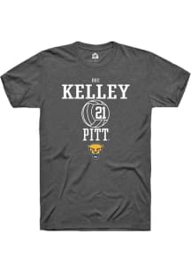 Bre Kelley Dark Grey Pitt Panthers NIL Sport Icon Short Sleeve T Shirt