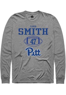 Caden Smith Rally Mens Graphite Pitt Panthers NIL Sport Icon Tee