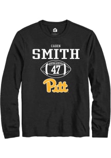 Caden Smith Rally Mens Black Pitt Panthers NIL Sport Icon Tee