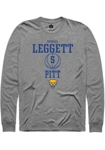 Ishmael Leggett Rally Mens Graphite Pitt Panthers NIL Sport Icon Tee