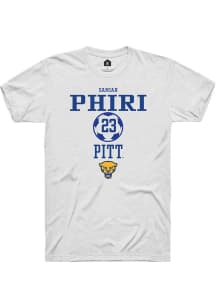 Samiah phiri White Pitt Panthers NIL Sport Icon Short Sleeve T Shirt