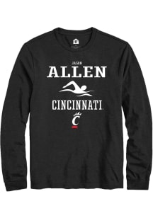 Jason Allen  Cincinnati Bearcats Black Rally NIL Sport Icon Long Sleeve T Shirt