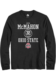 Cotie McMahon Rally Mens Black Ohio State Buckeyes NIL Sport Icon Tee